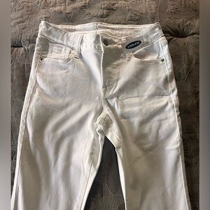Old Navy Classic White Jeans